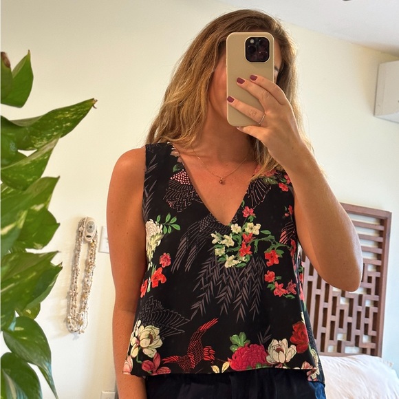 Zara tie back tank - Picture 1 of 2